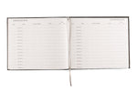 Rediform Visitor Book, 9.88" x 8.5", Black, 64 Sheets/Book (RED57802)