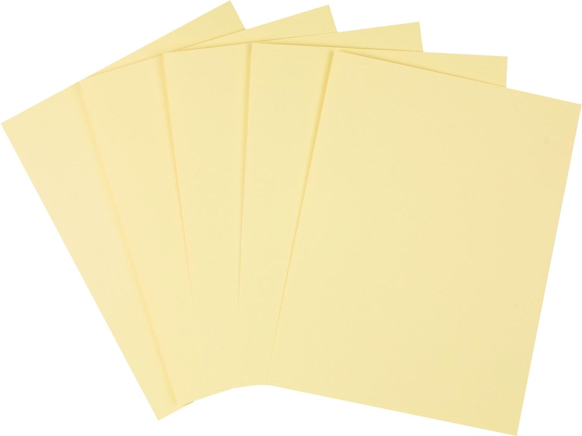 Xerox Vitality 30% Recycled Multipurpose Paper, 20 lbs., 8.5" x 11", Yellow, 500 Sheets/Ream (3R11053)