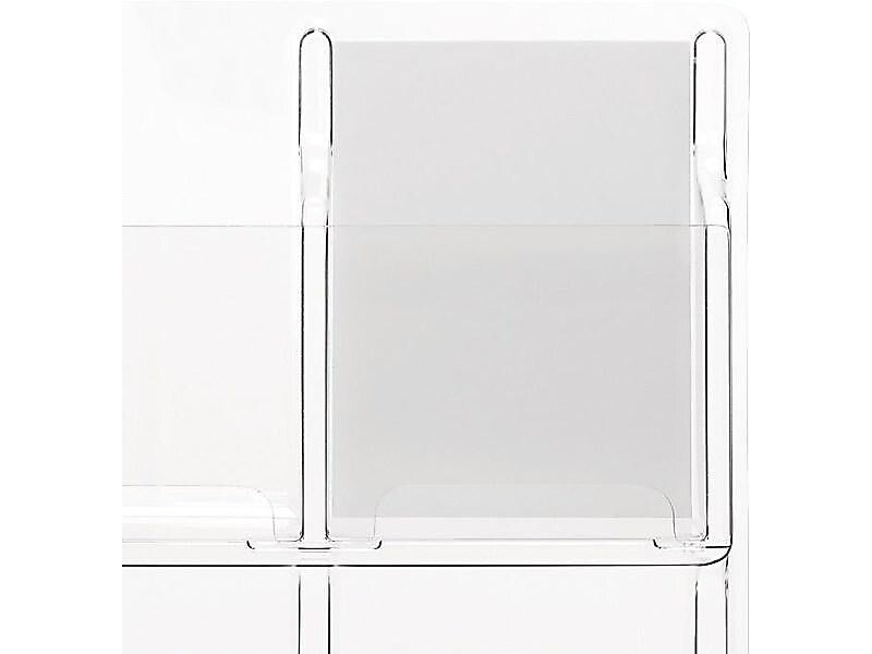 Safco Reveal Magazine Holder, Clear Plastic (5603CL)
