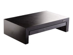Fellowes Designer Suites Adjustable Monitor Riser, Up to 32" Monitor, Black  (8038101)