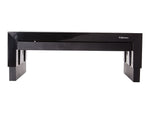 Fellowes Designer Suites Adjustable Monitor Riser, Up to 32" Monitor, Black  (8038101)
