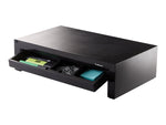 Fellowes Designer Suites Adjustable Monitor Riser, Up to 32" Monitor, Black  (8038101)