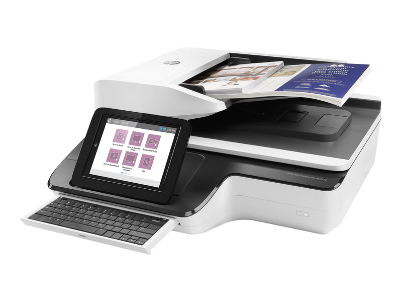 HP ScanJet Enterprise Flow N9120 fn2 L2763A#BGJ Desktop Scanner, Black/White