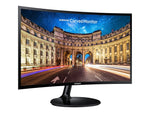 Samsung 390 Series C27F390 27" Curved LED LCD Monitor, High Glossy Black