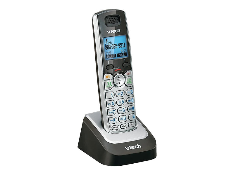 VTech 3-Handset Cordless Telephone, Silver/Black (80-1292-00)