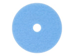 3M 27" Burnish Floor Pad, Sky Blue, 5/Carton (305027)