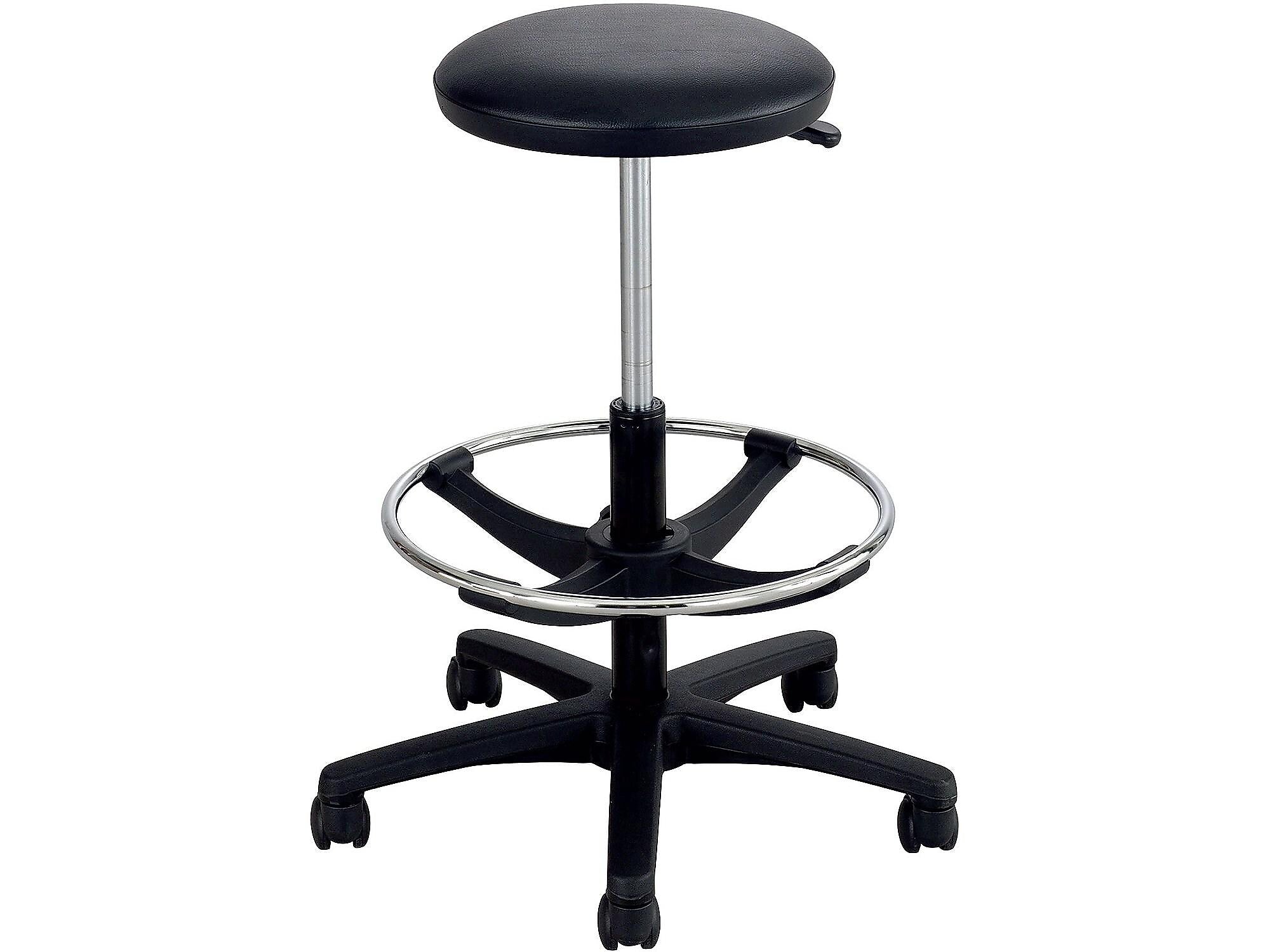 Safco 32" Lab Stool, Black (3436BL)