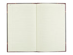 National Texhide Series Record Book, 8.75" x 14.25", Black, 150 Sheets/Book (57131)