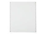 Staples Continuous Paper, 9.5" x 11", 20 lbs., White, 2500 Sheets/Carton (27125/177154)