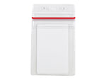 IDville ID Badge Holders, Clear/Red, 50/Pack (134523431)