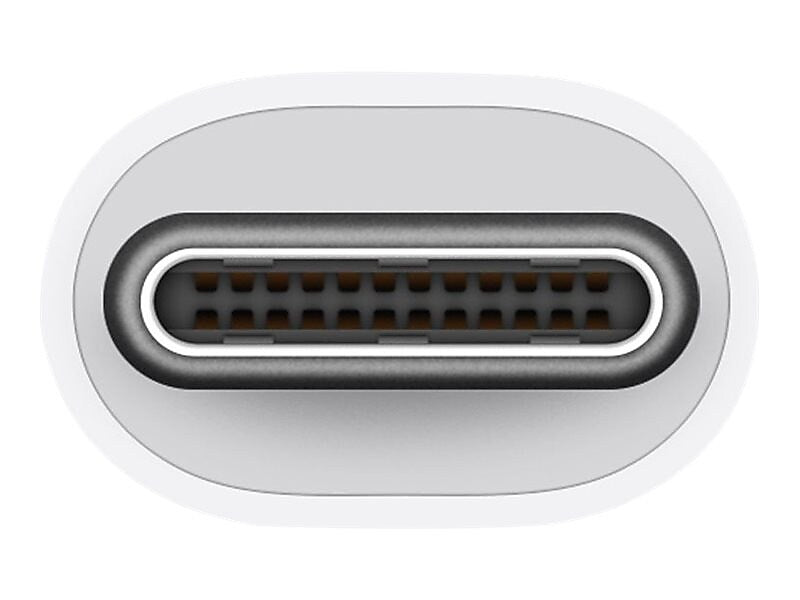 Apple USB-C to USB-C/HDMI/USB Adapter, Male to Female, White (MJ1K2AM/A)
