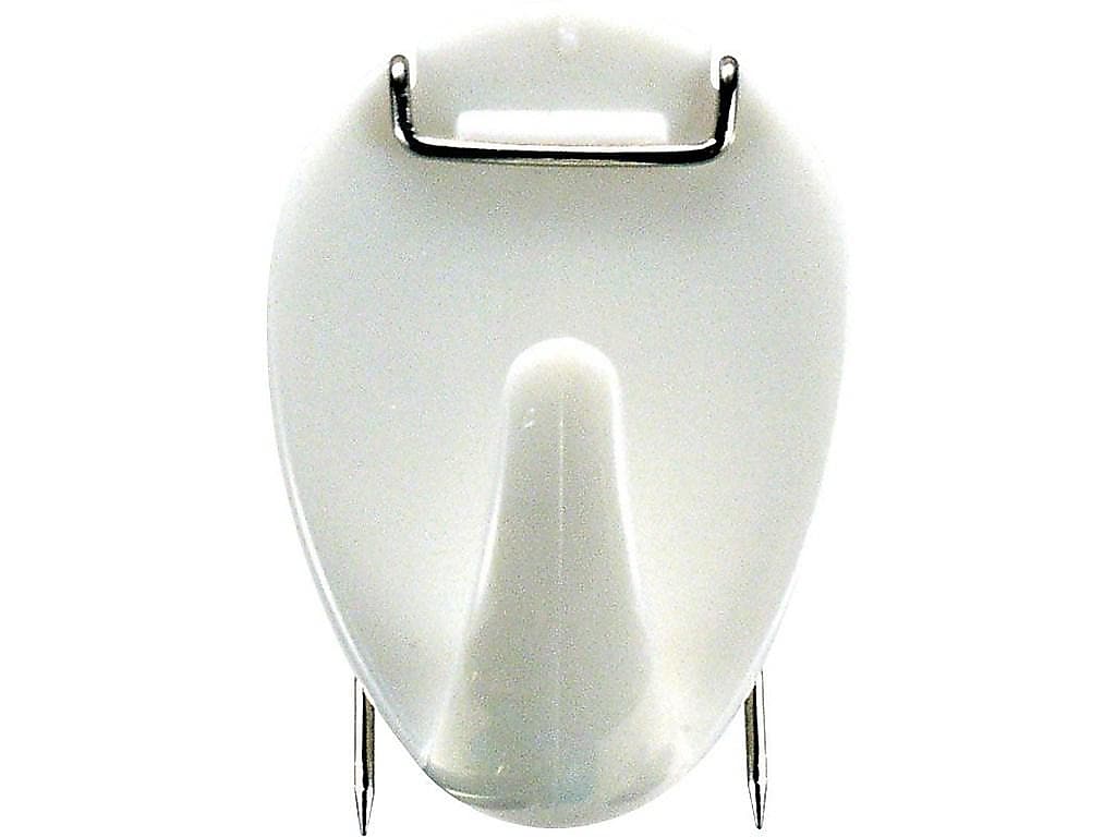 Officemate Cubicle Hooks, White, 5/Pack (30180)