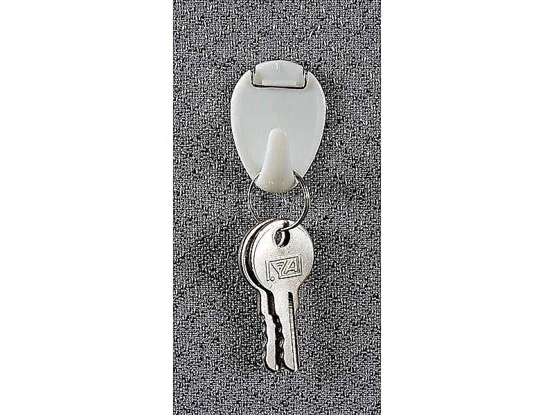 Officemate Cubicle Hooks, White, 5/Pack (30180)