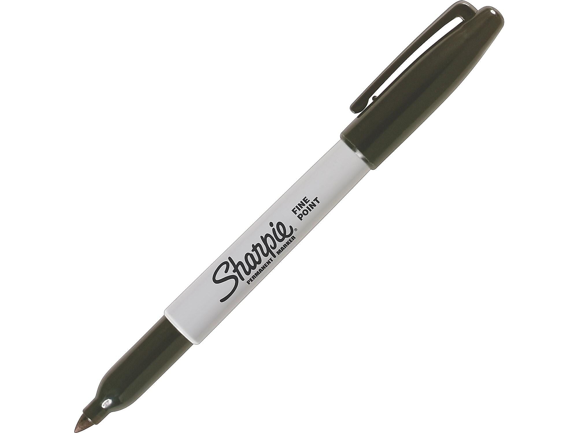 Sharpie Permanent Marker, Fine Tip, Black (30001)