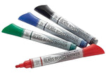 Quartet Glass Board Dry Erase Markers, Bullet Tip, Assorted, 4/Pack (79552)