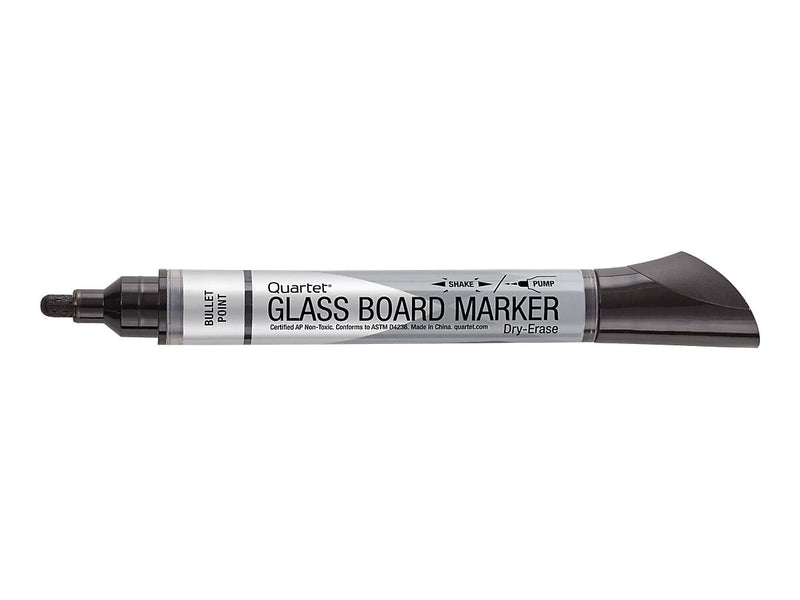 Quartet Glass Board Dry Erase Markers, Bullet Tip, Assorted, 4/Pack (79552)