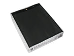 C-Line Shop Ticket Holders, 8-1/2" x 11", Clear with Black Back, 25/Box (45911)