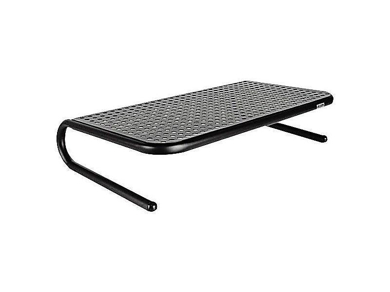 Allsop Metal Art Monitor Stand, Holds Up to 50 lbs., Black (ASP30336)
