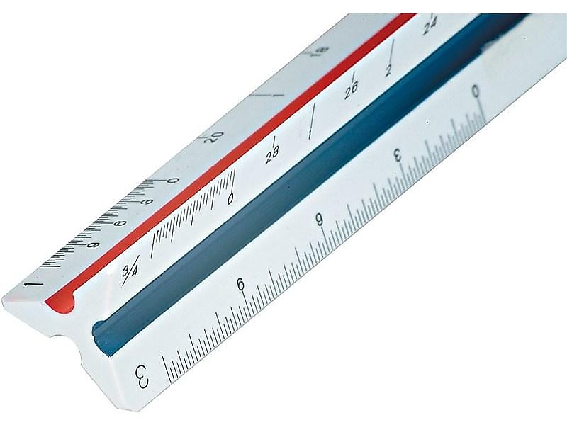 Staedtler Mars Professional 12"L Architect Scale (98718-31BK)