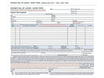 Adams 3-Part Carbonless Bill of Lading, 8.5"L x 7.44"W, 250 Sets/Book (B3876)