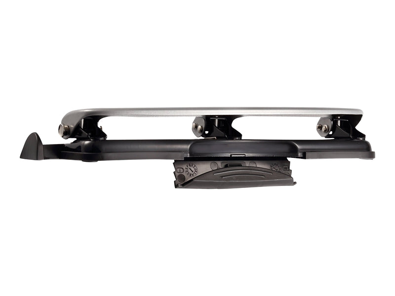Bostitch EZ Squeeze 3-Hole Punch, 12 Sheet Capacity, Silver/Black (2101)