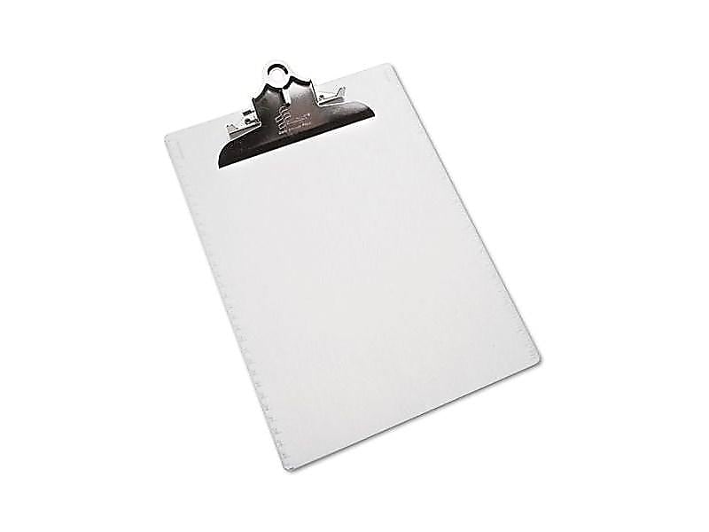 AbilityOne Skilcraft Aluminum Clipboard, Letter Size, Silver (7520-01-439-3387)