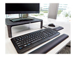 3M Adjustable Monitor Laptop Stand, 1.7" to 5.5", Holds Up to 20 lbs., Black (MS85B)