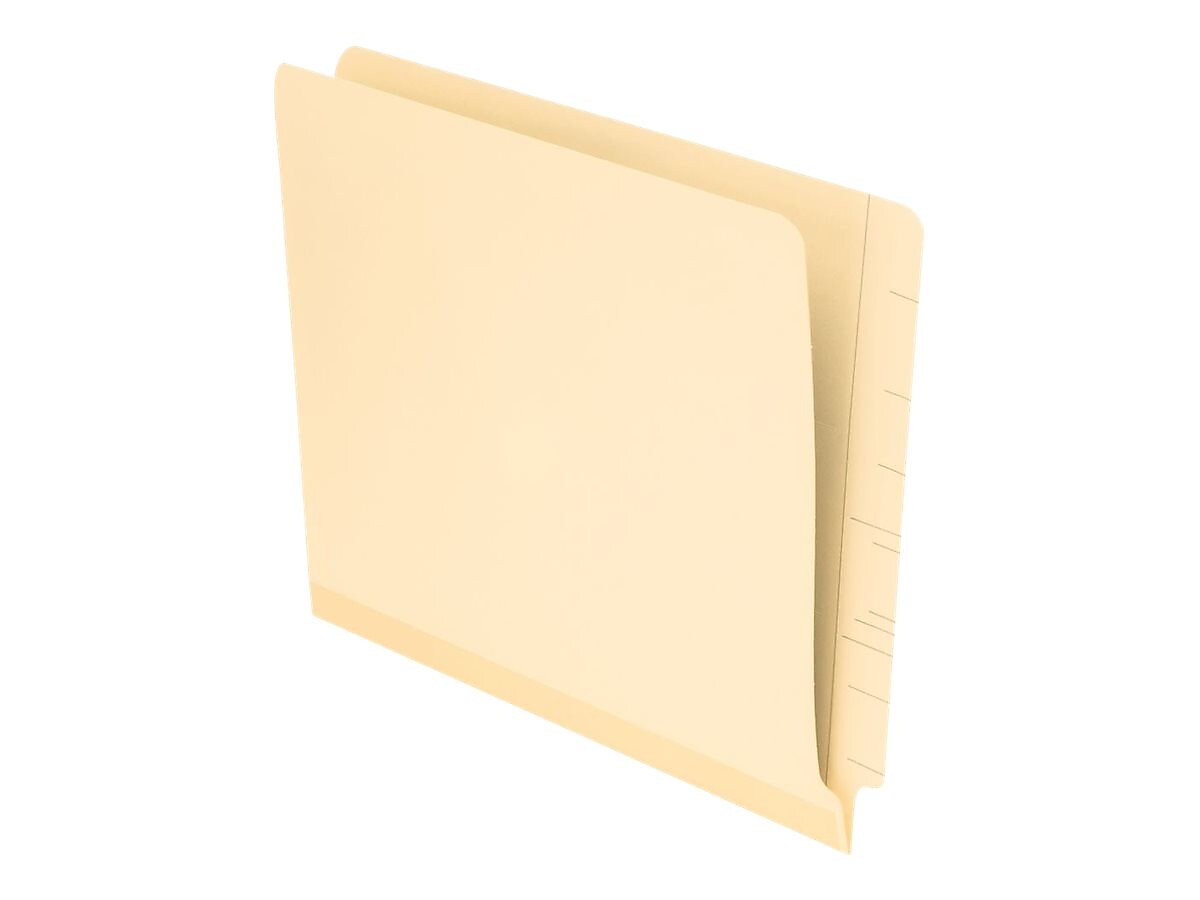 Pendaflex Recycled End Tab File Folder, Straight Cut, Letter Size, Manila, 100/Box (11035)