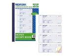 Rediform 3-Part Carbonless Receipts Pad, 7" x 2.7", 100 Forms/Pad (8L808)