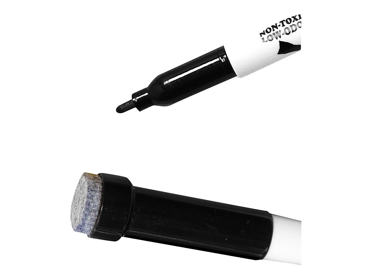 KleenSlate Markers, Black, 36/Pack (6138)
