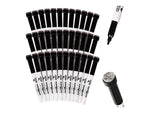 KleenSlate Markers, Black, 36/Pack (6138)