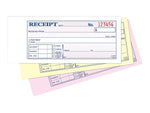Adams 3-Part Carbonless Receipts Book, 7.19" x 2.75", 50 Forms/Book (ABF TC2701)