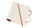 Moleskine Classic Notebook, Large, 5" x 8.25", College Ruled, 96 Sheets, Scarlet Red (930048)