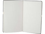 Moleskine Professional Notebooks, 5" x 8.25", Quad, 120 Sheets, Black (701139)