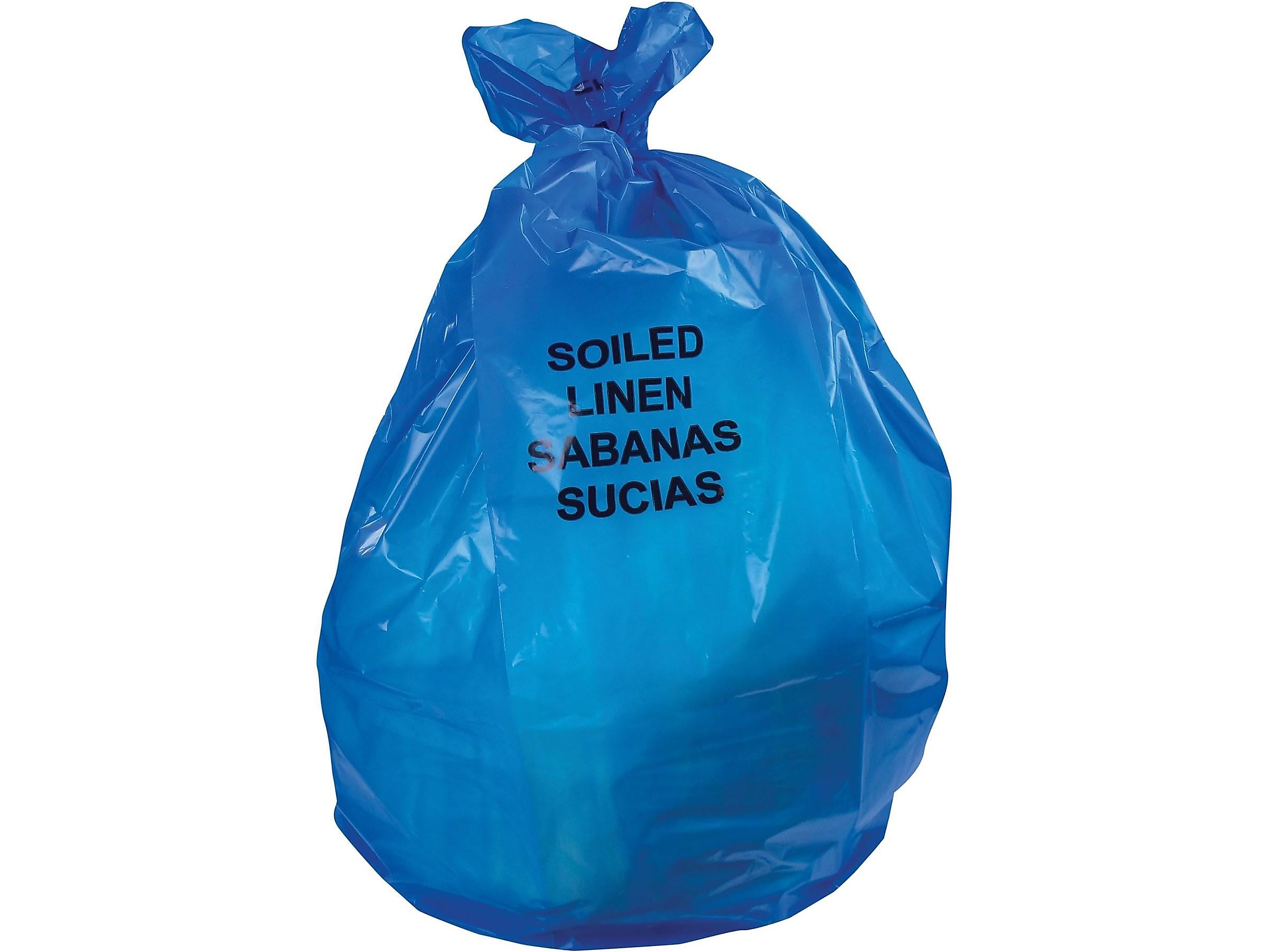 Heritage Healthcare Printed Liner 40"x48", 18Mic, Flat Pack, Blue, 200 Bags/Box (Z8048YX H05)