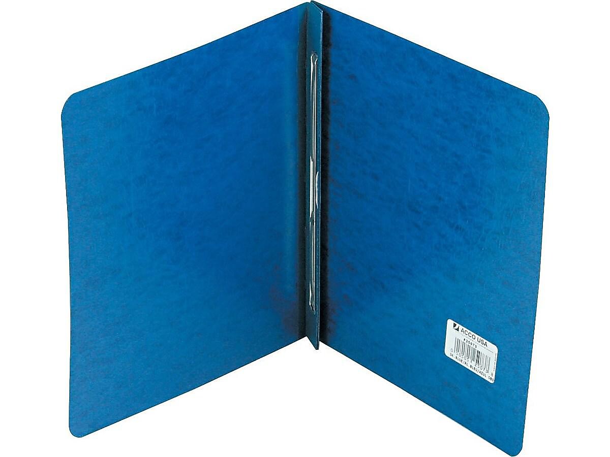 ACCO PRESSTEX 2-Prong Report Cover, Letter Size, Dark Blue (A7025073)