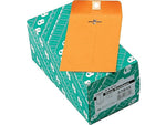 Quality Park Clasp & Moistenable Glue Kraft Catalog Envelopes, 4" x 6.38", Brown Kraft, 100/Box (QUA37815)