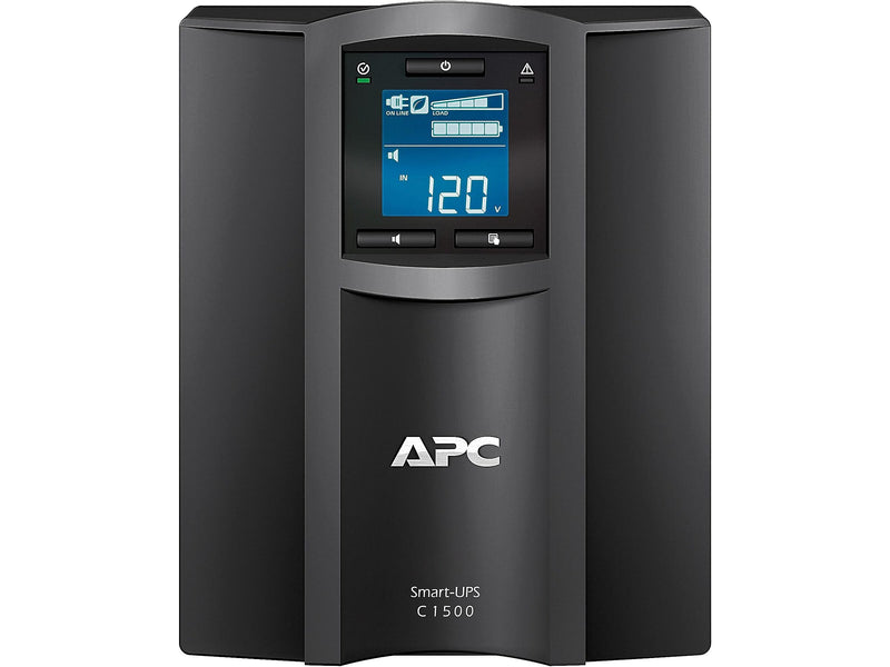 APC Smart-UPS with SmartConnect Remote Monitoring Pure Sine Wave Backup & Surge Protection, Black (SMC1500C)