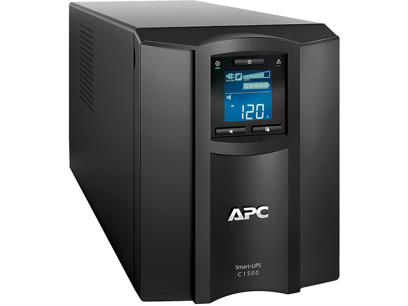 APC Smart-UPS with SmartConnect Remote Monitoring Pure Sine Wave Backup & Surge Protection, Black (SMC1500C)