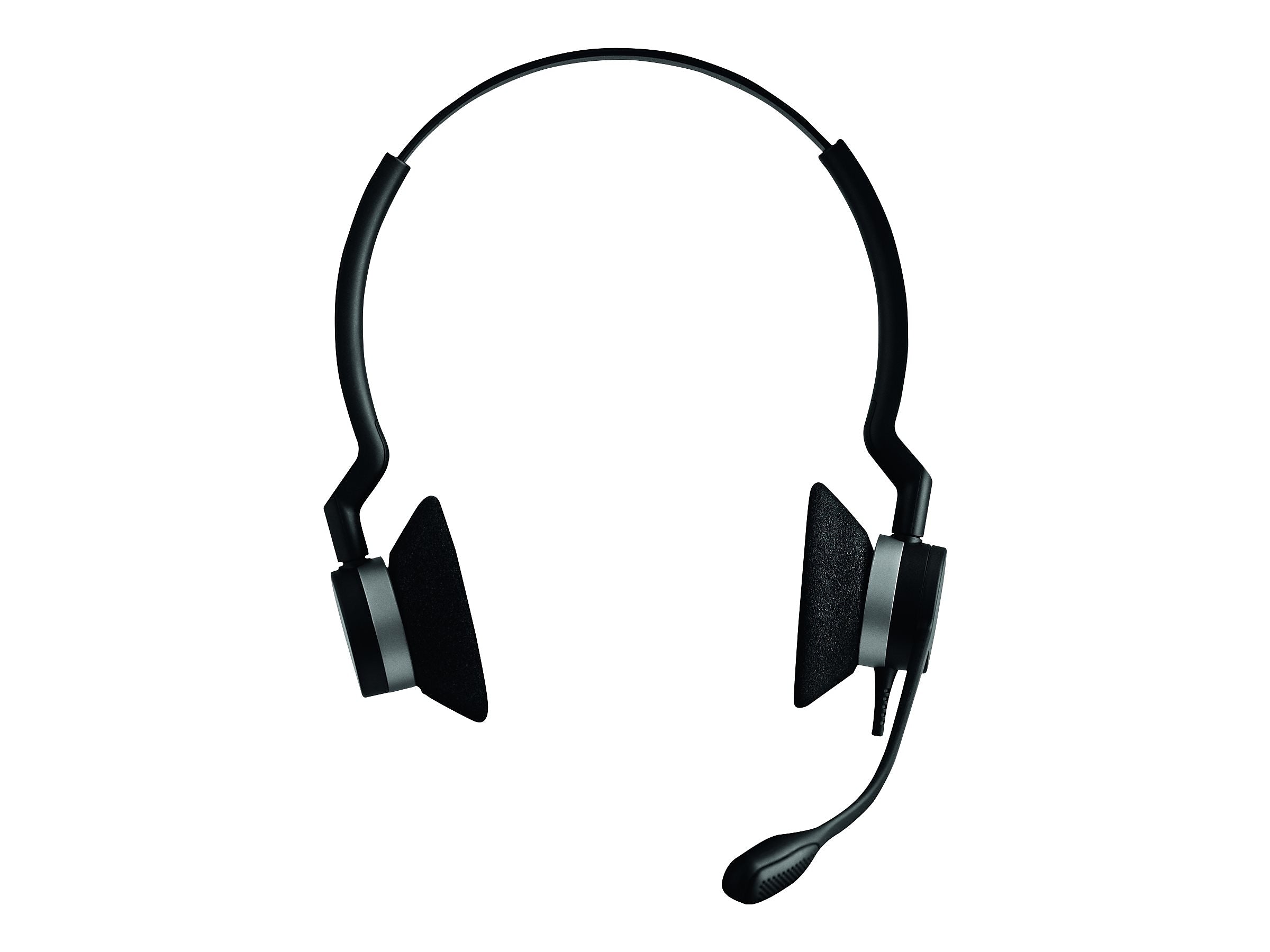 Jabra BIZ 2300 QD Duo Phone Headset, Over-the-Head, Noise Cancelling , Black (2309-820-119)