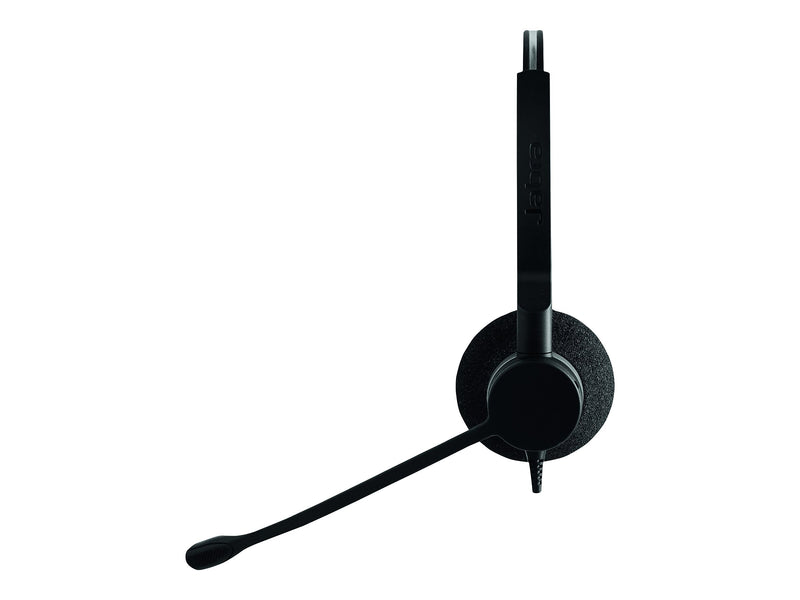 Jabra BIZ 2300 QD Duo Phone Headset, Over-the-Head, Noise Cancelling , Black (2309-820-119)