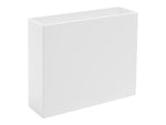 Poppin Plastic File Box, Letter Size, White (101272)