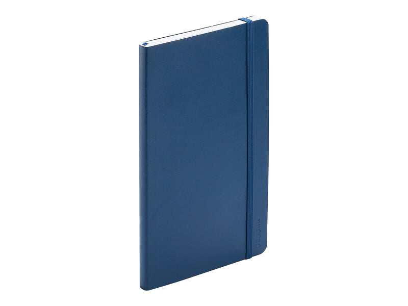 Poppin Professional Notebooks, 5" x 8.25", College Ruled, 96 Sheets, Blue (100358)