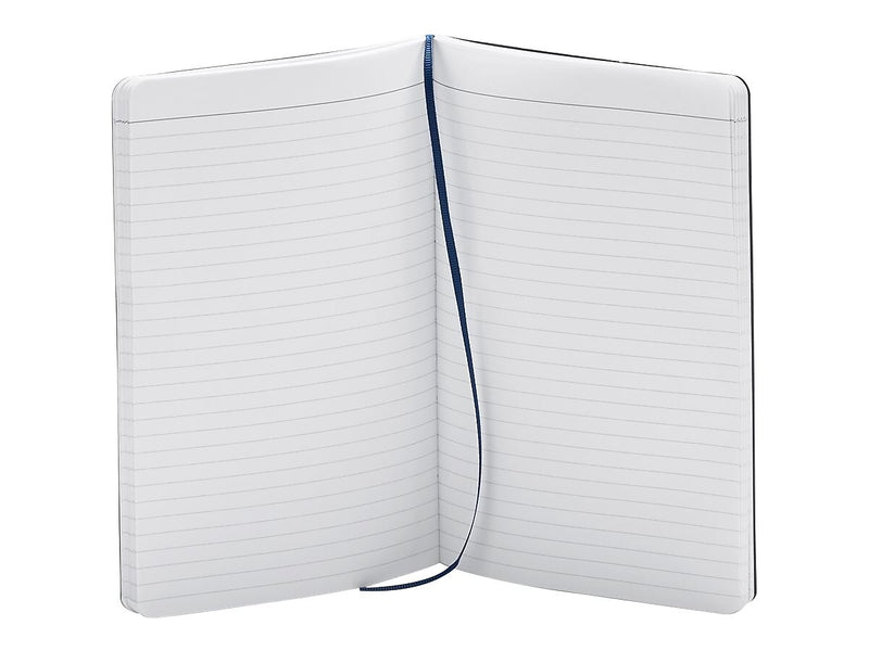 Poppin Professional Notebooks, 5" x 8.25", College Ruled, 96 Sheets, Blue (100358)