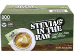 Stevia In The Raw Artificial Sweeteners, 800/Box (220-00441)