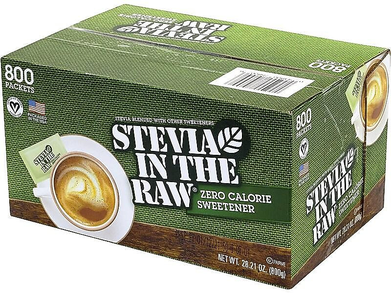 Stevia In The Raw Artificial Sweeteners, 800/Box (220-00441)