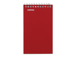 Staples Memo Pads, 3" x 5", College Ruled, Assorted Colors, 75 Sheets/Pad, 240 Pads/Pack (TR11491CT)