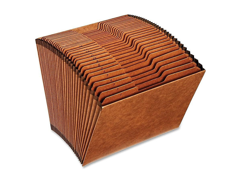 Pendaflex Heavy Duty Expanding File, 1-31 Index, Letter Size, 31-Pocket, Brown (R217DHD)