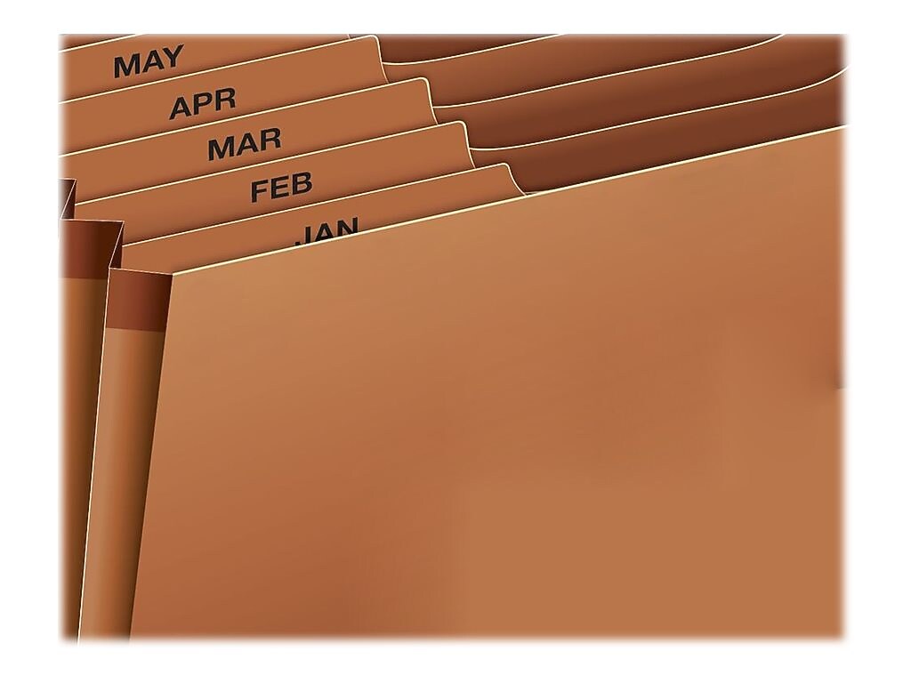 Pendaflex Heavy Duty Expanding File, 1-31 Index, Letter Size, 31-Pocket, Brown (R217DHD)