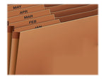 Pendaflex Heavy Duty Expanding File, 1-31 Index, Letter Size, 31-Pocket, Brown (R217DHD)
